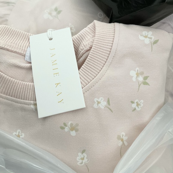 Jamie Kay new  Penny Sweat Evie Floral 5t sweatshirt - Picture 2 of 2